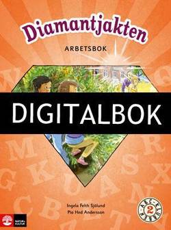 ABC-klubben åk 2 Diamantjakten, Arbetsbok Digitalbok ljud