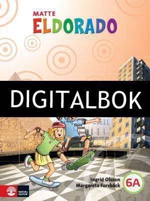 Eldorado, matte 6A Grundbok Digitalbok ljud