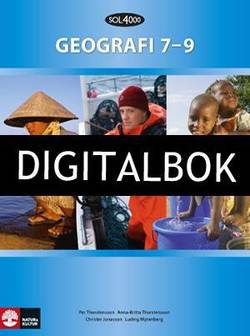 SOL 4000 Geografi 7-9 Stadiebok Digitalbok ljud