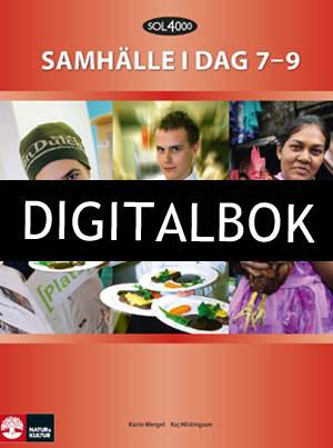 SOL 4000 Samhälle i dag 7-9 Stadiebok Digitalbok ljud