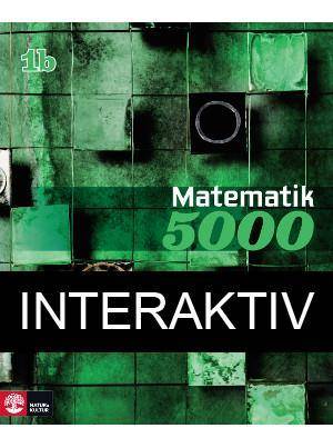 Matematik 5000 Kurs 1b Grön Lärobok Interaktiv
