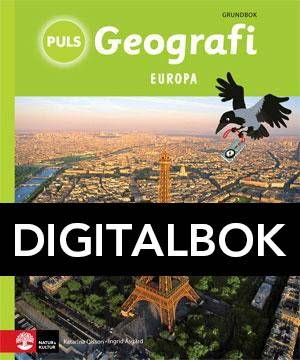 PULS Geografi 4-6 Europa Grundbok Digital, tredje upplagan