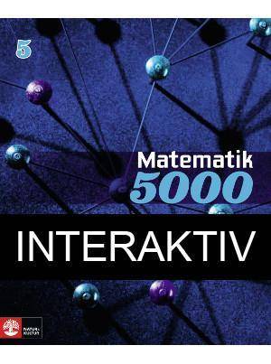 Matematik 5000 Kurs 5 Blå Lärobok Interaktiv Bas, (6mån)