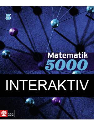 Matematik 5000 Kurs 5 Blå Lärobok Interaktiv Bas
