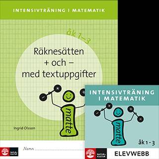 Intensivträning ma åk 1-3 Räknesätten + och - Elevhäfte