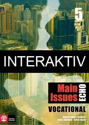 Echo 5 Main Issues Vocational Elevbok Interaktiv Plus (6 mån)