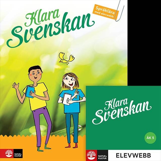Klara svenskan åk 5 Elevbok Språklära med elevwebb : inkl digital färdighetsträning