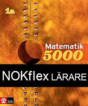 NOKflex Matematik 5000 Kurs 1a Gul, Lärare