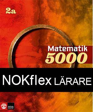 NOKflex Matematik 5000 Kurs 2a Röd & Gul, Lärare