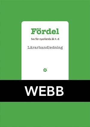 Fördel SVA för nyanlända åk 4-6 Lärarhandledning Webb