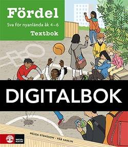 Fördel SVA för nyanlända åk 4-6 Textbok Digital