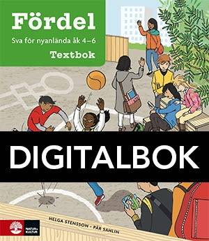 Fördel SVA för nyanlända åk 4-6 Textbok Digital