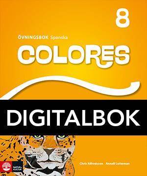 Colores 8 Övningsbok Digital, andra upplagan