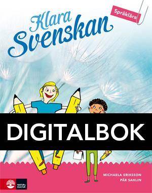 Klara svenskan åk 4 Elevbok Språklära Digital