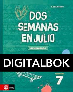 Dos semanas en julio 7 Övningsbok Digital