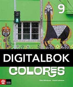 Colores 9 Textbok Digital, andra upplagan