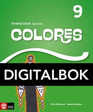 Colores 9 Övningsbok Digital, andra upplagan