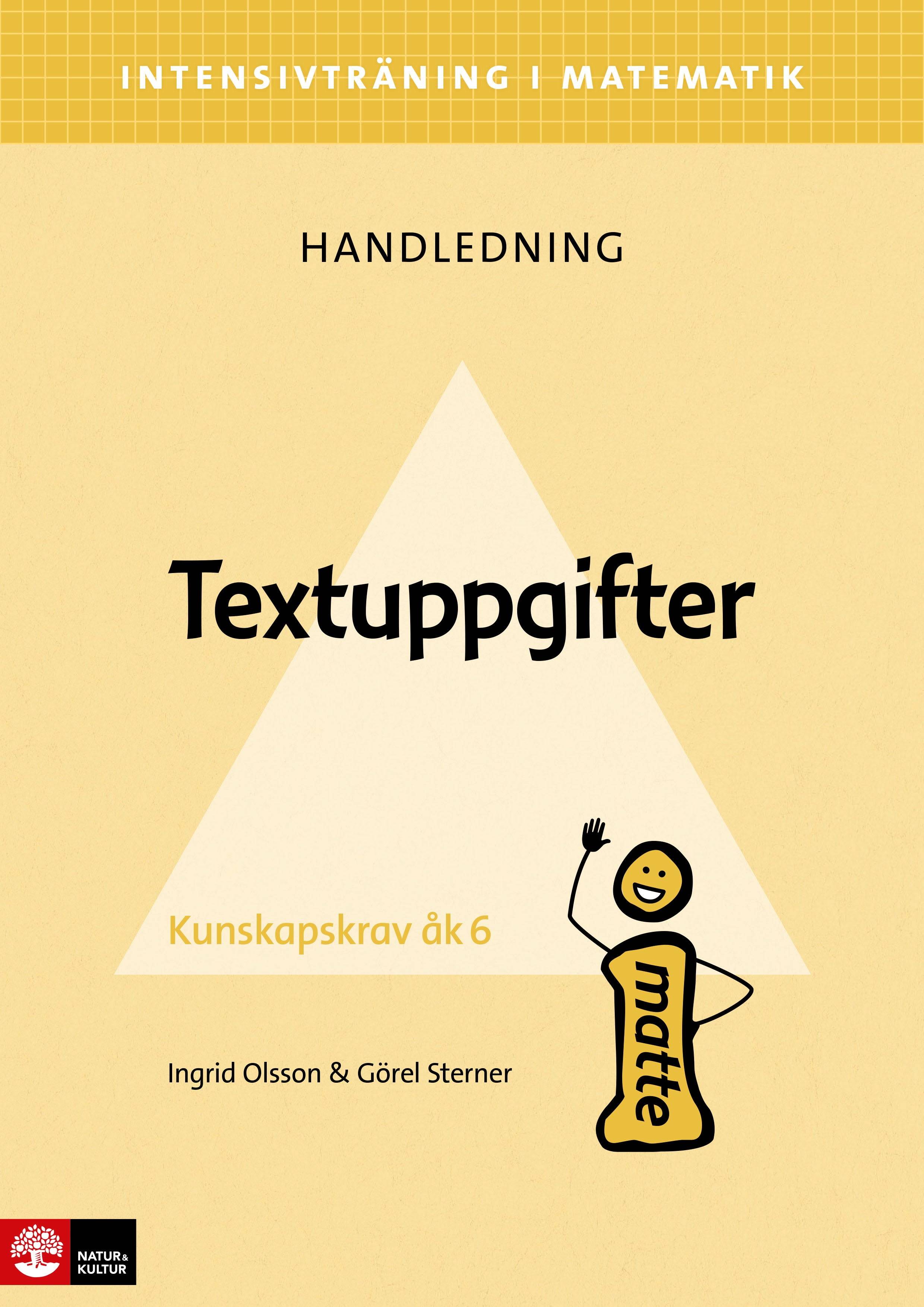 Intensivträning ma åk 4-6 Textuppgifter, Lhl