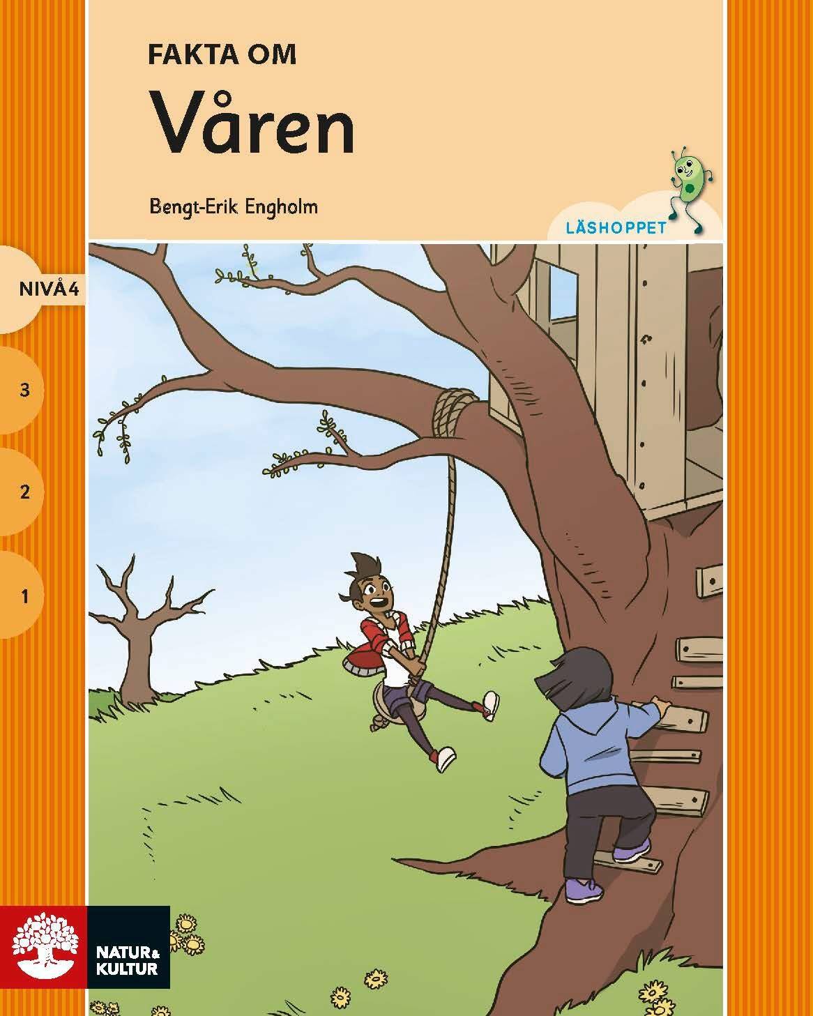 Läshoppet Nivå 4 - Fakta om årstiderna, 4 titlar