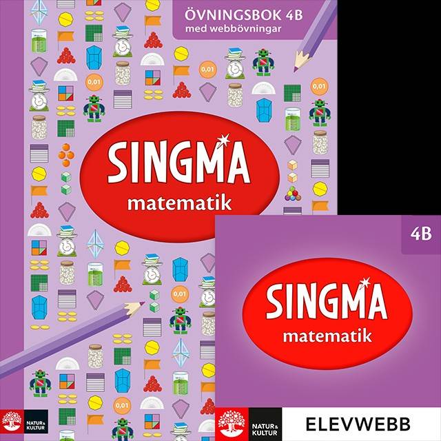 Singma matematik 4B Övningsbok med elevwebb