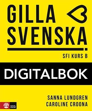 Gilla svenska B Elevbok Digital