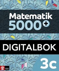 Matematik 5000+ Kurs 3c Lärobok Digital