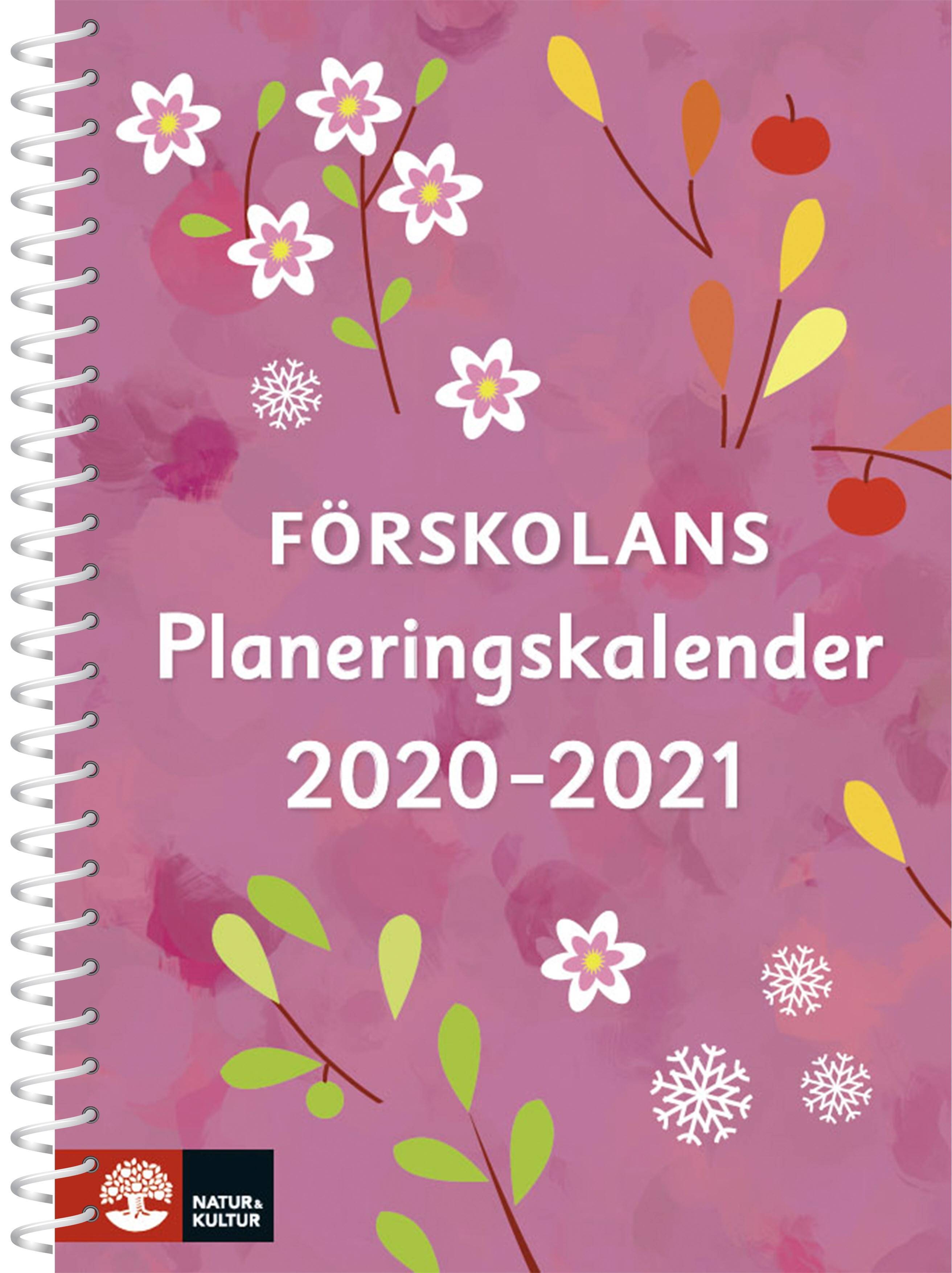 Förskolans planeringskalender 2020-2021