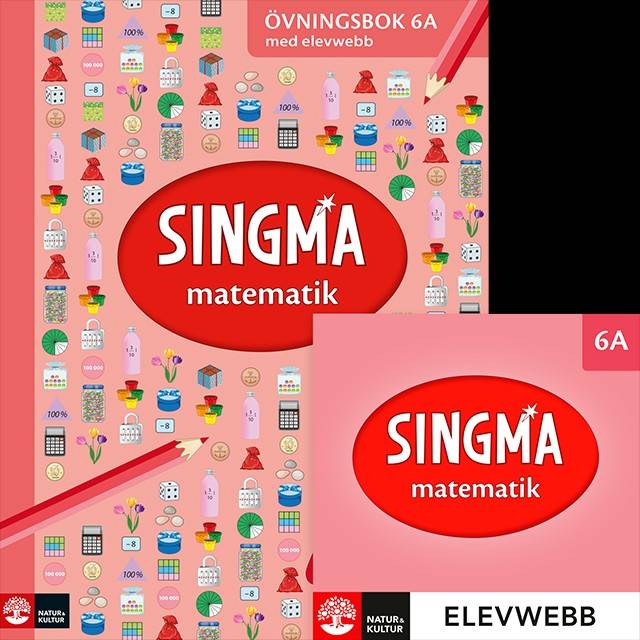Singma matematik 6A Övningsbok med elevwebb