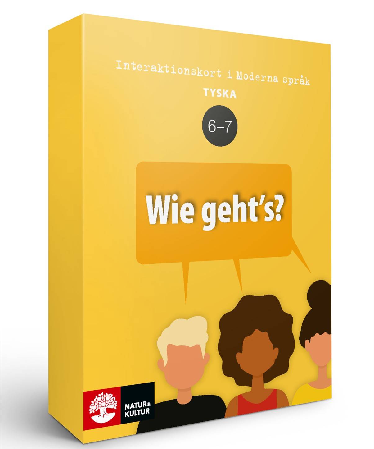 Interaktionskort tyska åk 6-7 - Wie geht's?