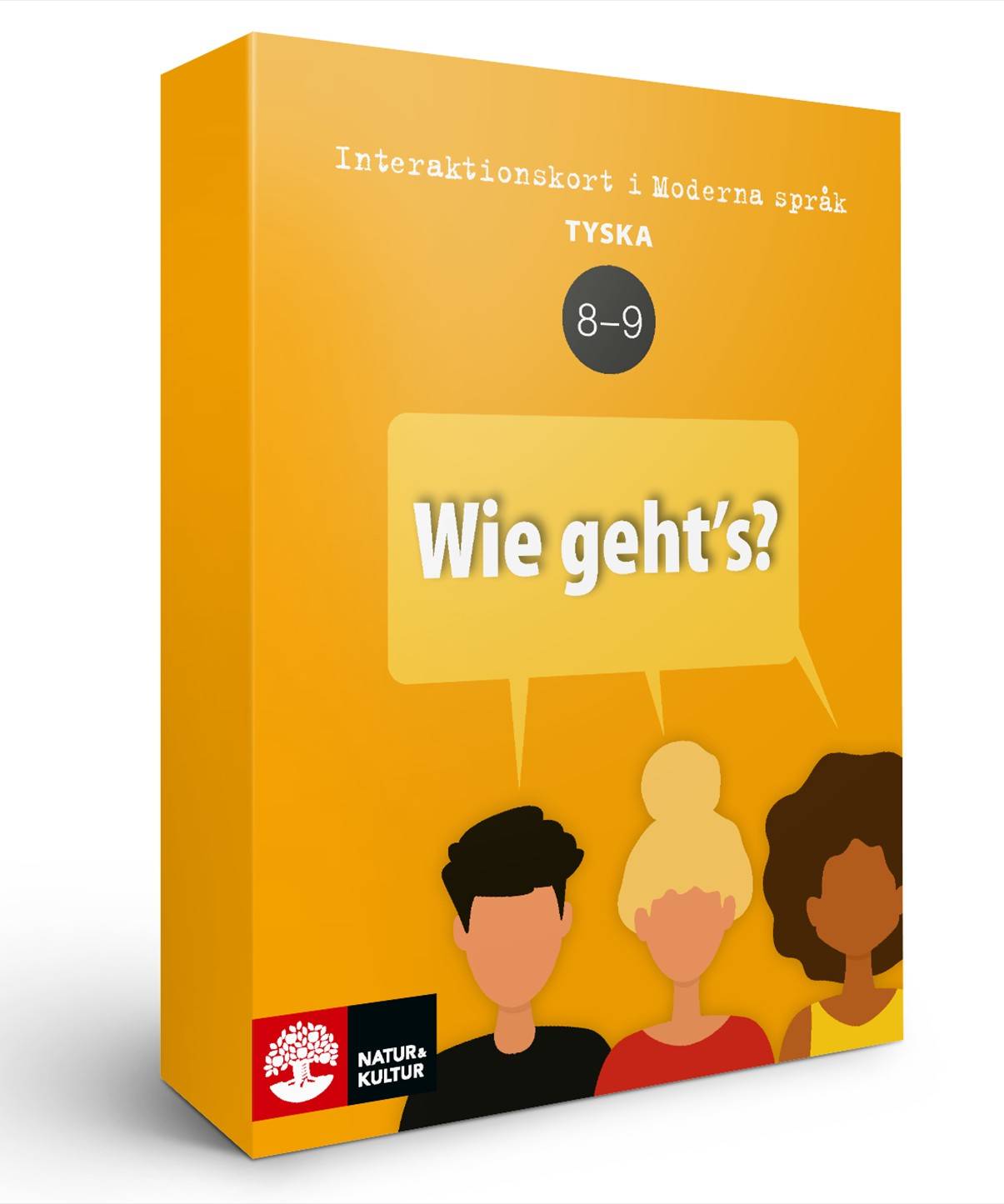Interaktionskort tyska åk 8-9 - Wie geht's?