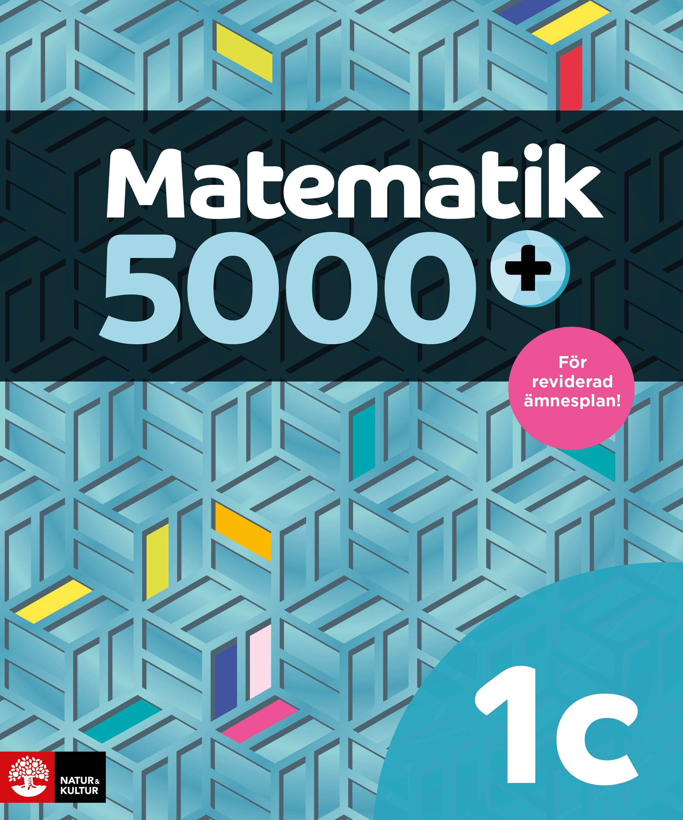Matematik 5000+ Kurs 1c Lärobok DigitalbokUppl2021