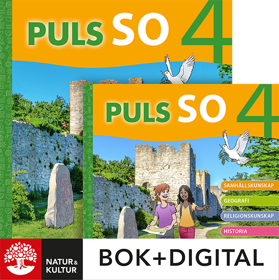 PULS SO åk 4 Paket Bok + Digital