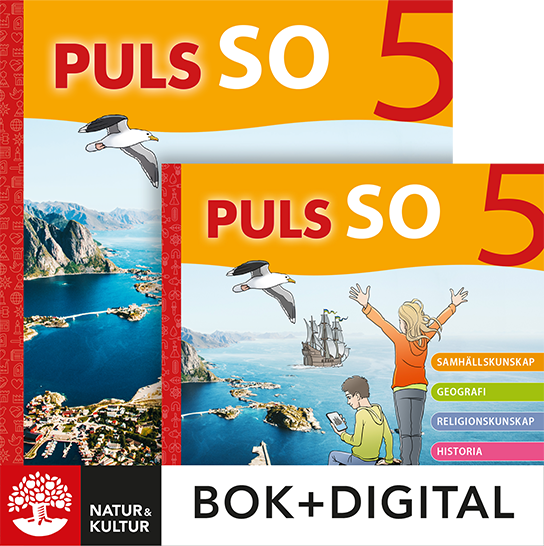 PULS SO åk 5 Paket Bok + Digital