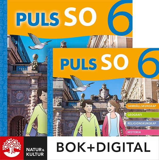 PULS SO åk 6 Paket Bok + Digital