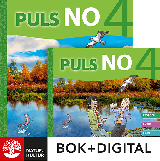 PULS NO åk 4 Paket Bok + Digital