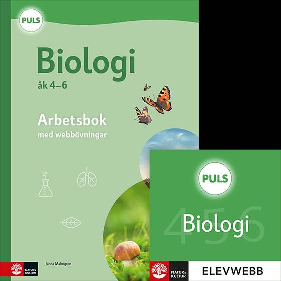 PULS Biologi 4-6 Arbetsbok med elevwebb, fjärde upplagan