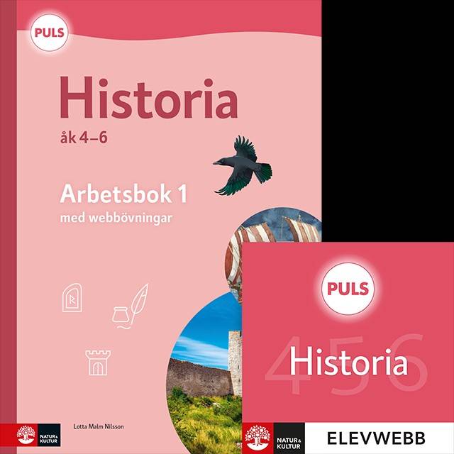 PULS Historia 4-6 Arbetsbok 1 med elevwebb, fjärde uppl