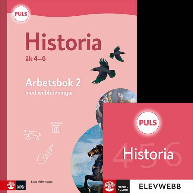 PULS Historia 4-6 Arbetsbok 2 med elevwebb, fjärde uppl