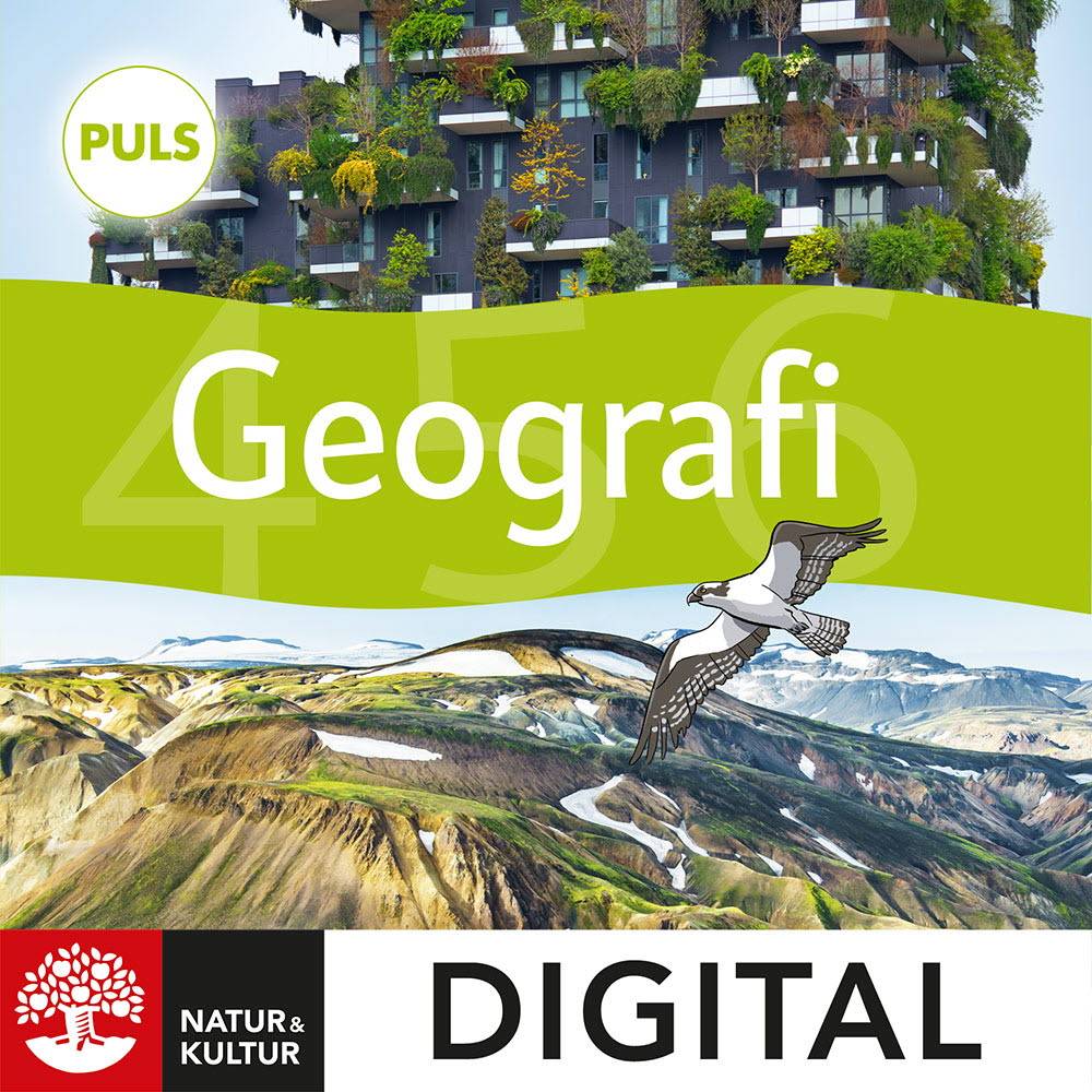 PULS Geografi 4-6 Grundbok Digital, fjärde upplagan