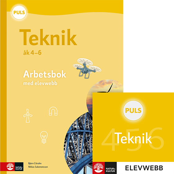 PULS Teknik 4-6 Arbetsbok med elevwebb, fjärde upplagan