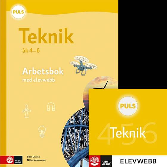 PULS Teknik 4-6 Arbetsbok med elevwebb, fjärde upplagan