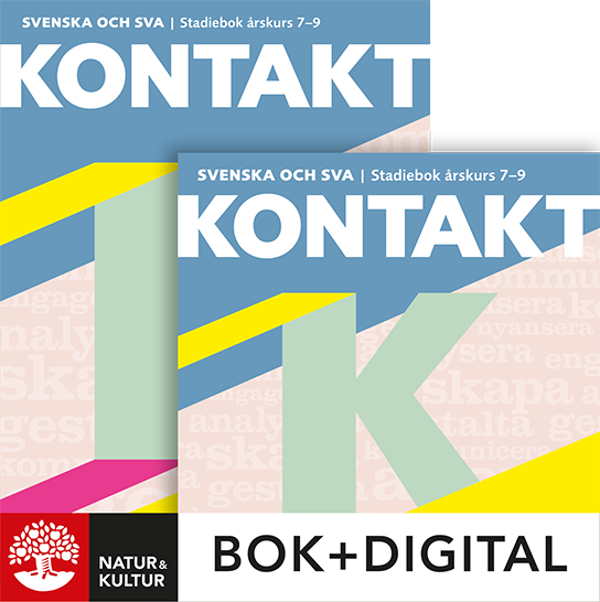 Kontakt svenska 7-9 Paket Bok+Digital