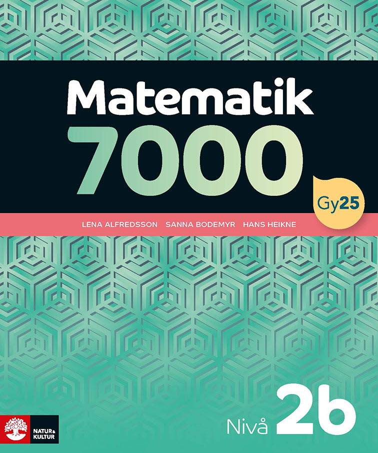 Matematik 7000 nivå 2b