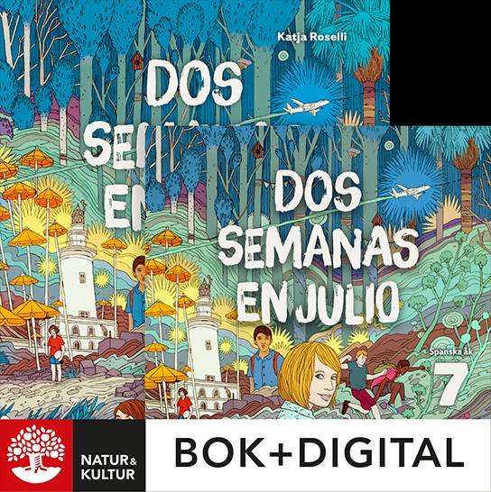 Dos semanas en julio 7 Paket Bok+Digital