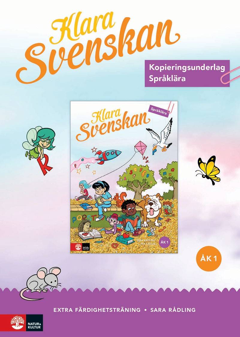 Klara svenskan åk 1 Kopieringsunderlag Språklära färdighetsträning