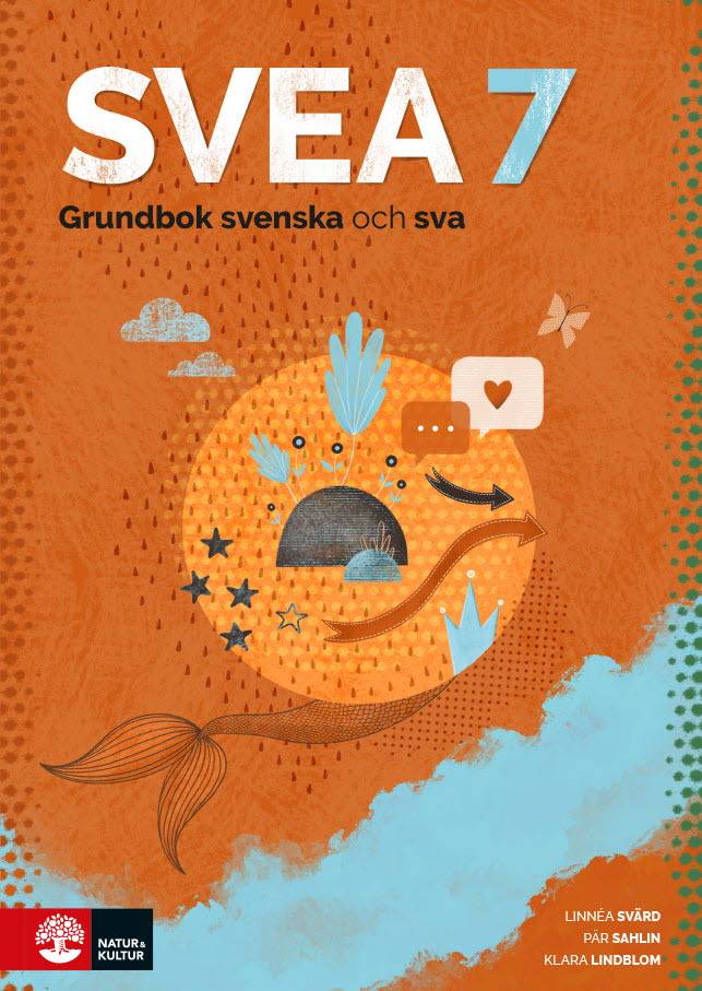 SVEA 7 Grundbok svenska och sva Paket Bok+Digital