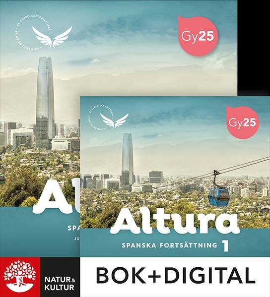 Altura Spanska Fortsättning 1 Paket Bok+Digital