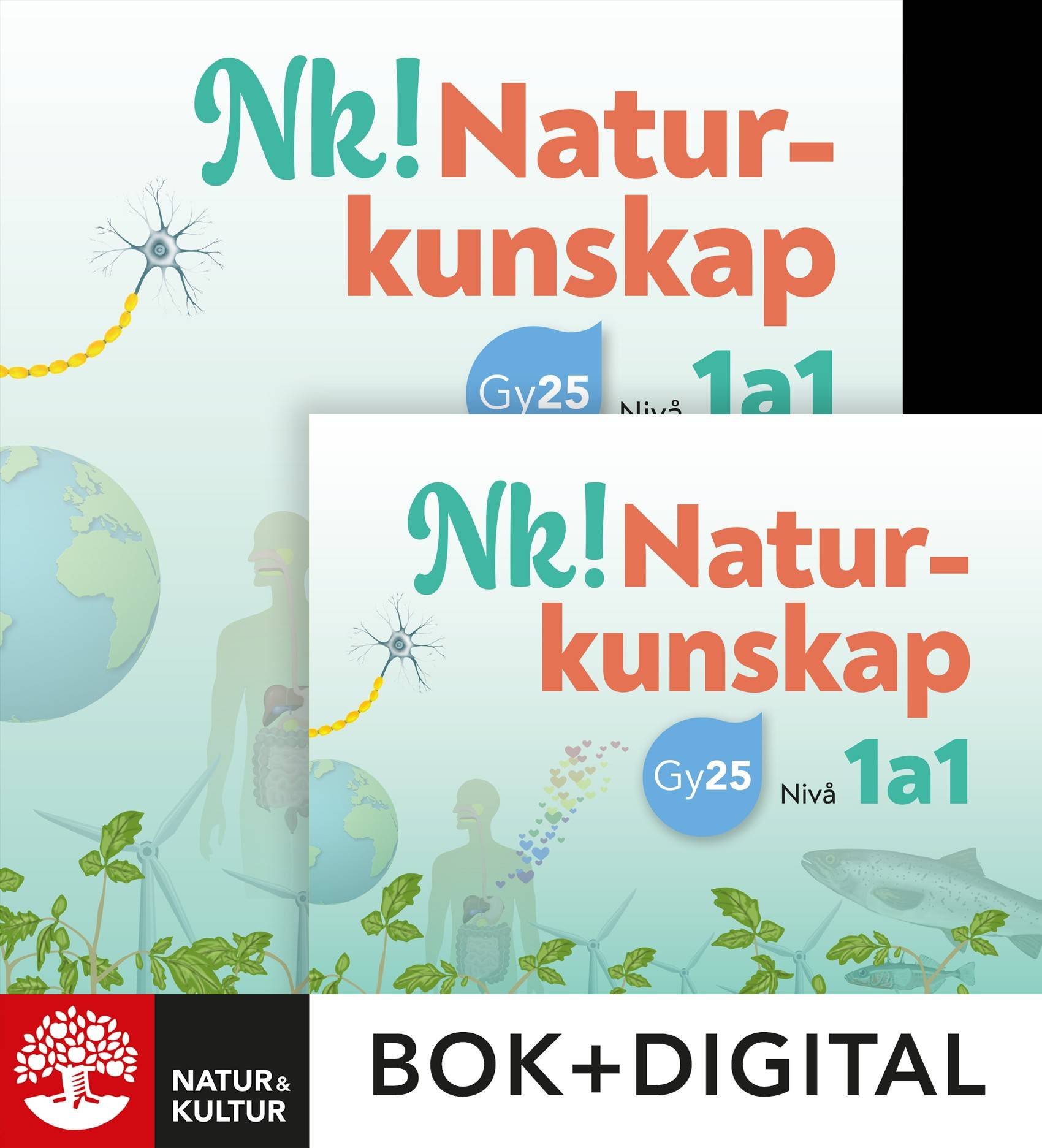 Nk! Naturkunskap nivå 1a1 Paket Bok+Digital