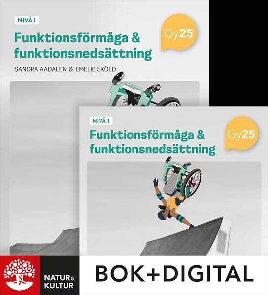 Funktionsförmåga och funktionsnedsättning nivå 1 Paket Bok+Digital