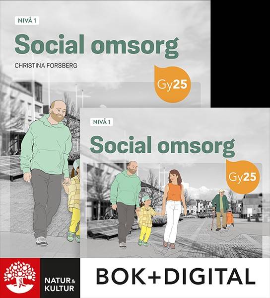 Social omsorg nivå 1 Paket Bok+Digital